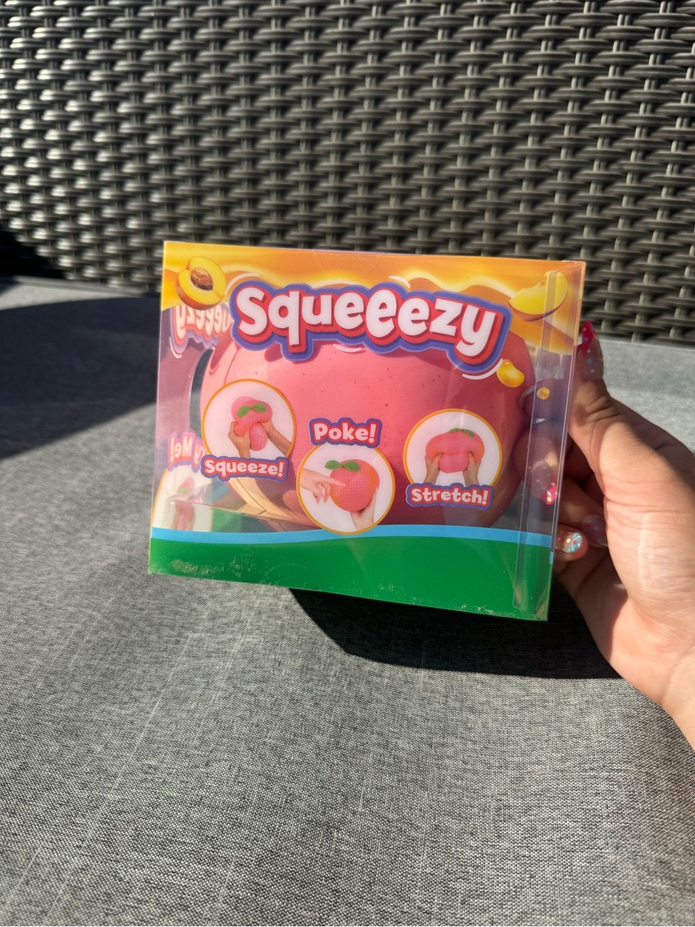 Huge Squeeezy Peach Squishy Toy